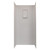 Better Bath 32" x 32" 1-Piece ABS Plastic Mobile Home Shower Wall Surround - Almond