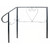 Standard Side Rail for 28" and 32" 4-Step Fiberglass Steps - 38" Platform