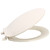 Round Toilet Seat - Bone - Plastic