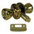 Interior Privacy Door Knob - Brass