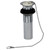 Lavatory Sink CO Plug without Overflow - Chrome-Plated Brass