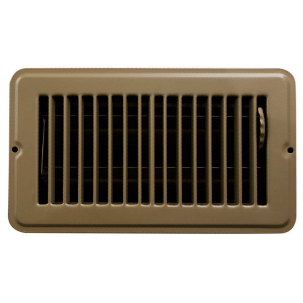 Metal Register - Brown - 4"