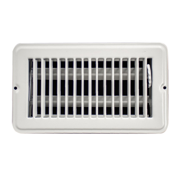 Metal Register - White - 4"