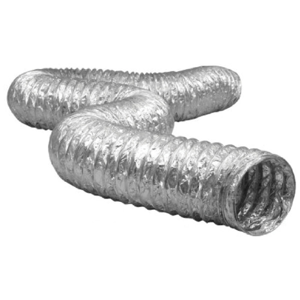 Flexible Metallic Dryer Vent - 4" x 25'