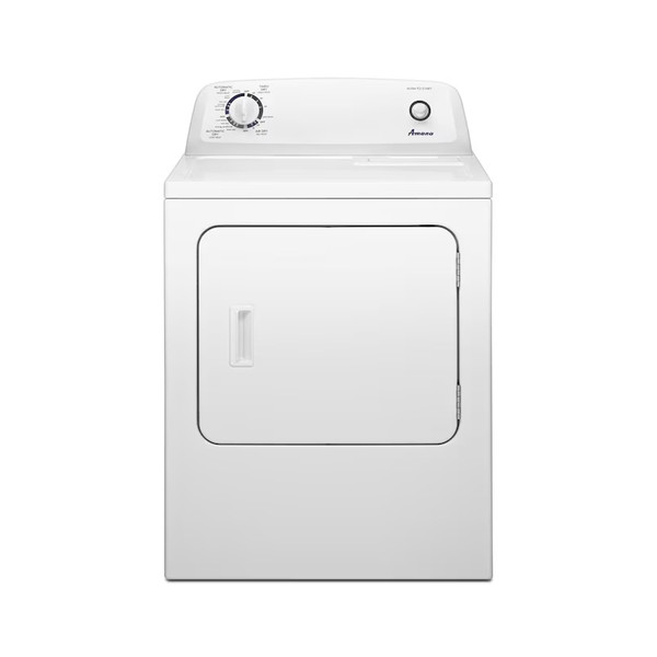 6.5 Cubic Foot Electric Dryer with Wrinkle Prevent - Front Load - White