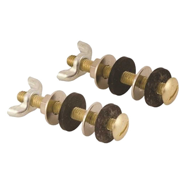 Toilet Bolt Set - 5/16" x 3"