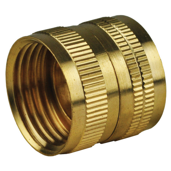 Brass Swivel Hose Adapter - 3/4" FHT x 3/4" FHP