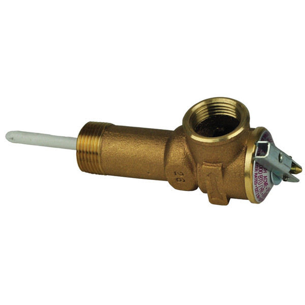 Water Heater Temperature & Pressure Relive Valve - 3/4" MPT x 3/4" FPT