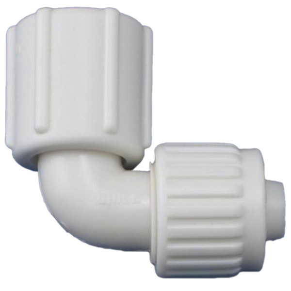 Flair-It Female Swivel Elbow - Push x FPT Swivel