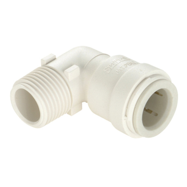 Acetal Elbow - 1/2" CTS x 1/2" MPT