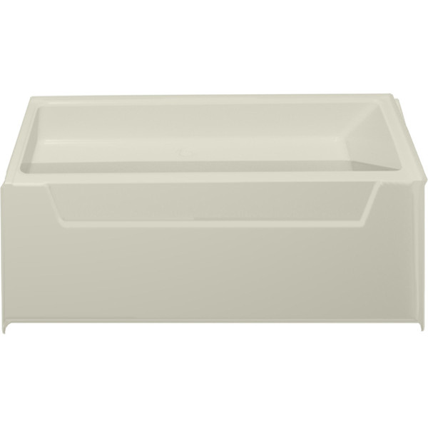 Watershed 27" x 54" Fiberglass Mobile Home Bathtub - Almond