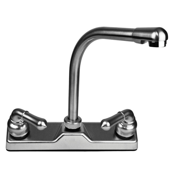 Kitchen High Rise Faucet - 8" - Brushed Nickel