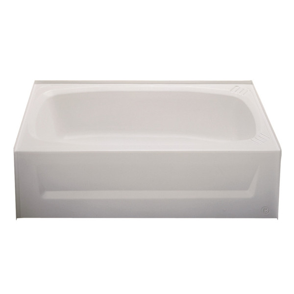 Better Bath 54" x 28" ABS Plastic Mobile Home Bathtub - Almond