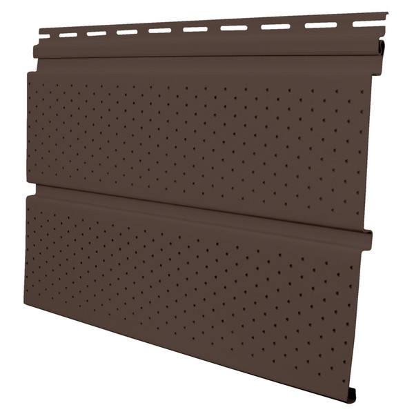 D5 Vented Soffit - Musket Brown