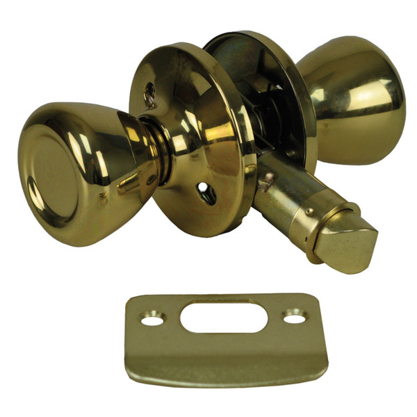 Interior Passage Door Knob - Brass