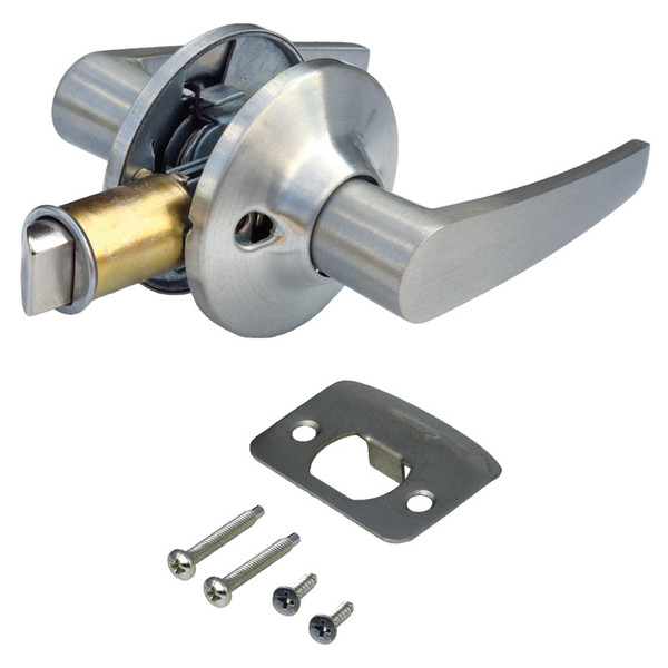 Interior Passage Door Lever - Nickel