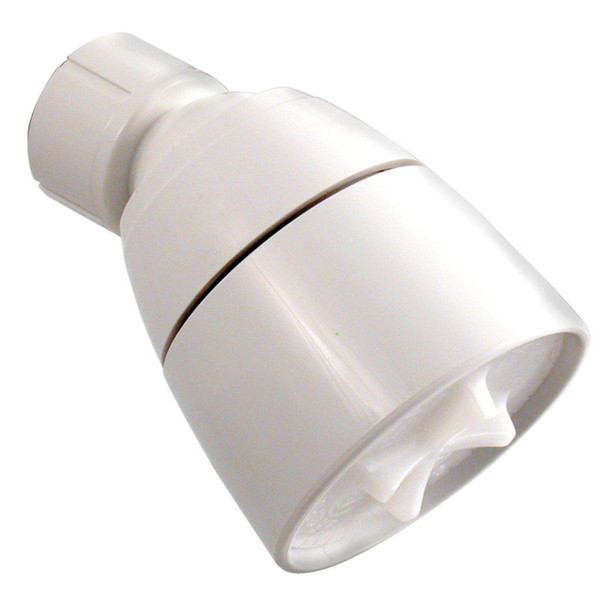 3/8" Shower Head White ABS