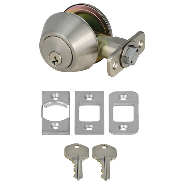Single Cylinder Deadbolt - Stainless Steel