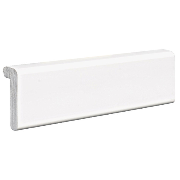 1-3/8" x 7' Vinyl Tub Molding - White