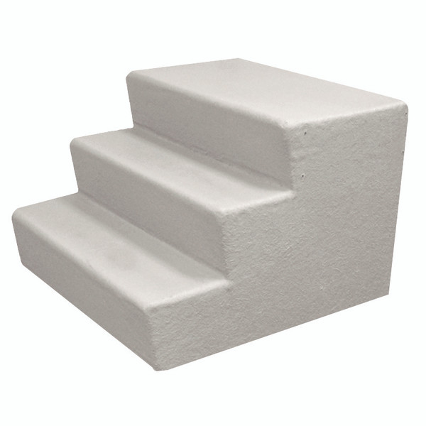 Economy Fiberglass Step - 8" Step Height - 32" x 14" Platform - 2 Steps - 16" Height