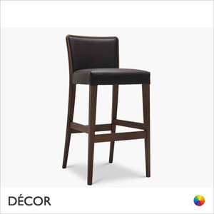 Nob Bar Stool in Designer Fabrics & Eco Leathers - Made for You - Décor for Business Nob Bar Stool in Designer Fabrics & Eco Leathers - Made for You - Décor for Business