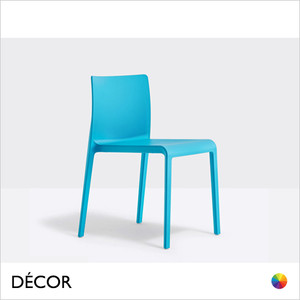 Pedrali - Volt Low Back Stackable Dining Chair, Polypropylene - In Designer Colours & Neutral Tones - Décor for Business