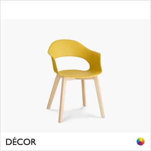 1 A 1 Lady B Natural Canteen Dining Chair with Solid Beech Legs - In Designer Colours & Neutral Tones - Décor for Business 1 A 1 Lady B Natural Canteen Dining Chair with Solid Beech Legs - In Designer Colours & Neutral Tones - Décor for Business