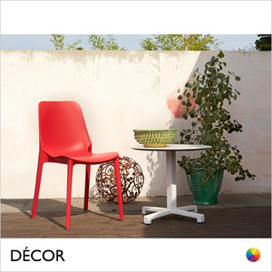 Ginevra Outdoor Dining Chair - In Designer Colours & Neutral Tones - Décor for Business Ginevra Outdoor Dining Chair - In Designer Colours & Neutral Tones - Décor for Business