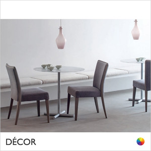Nob Dining Chair in Designer Fabrics & Eco Leathers - Made for You - Décor for Business Nob Dining Chair in Designer Fabrics & Eco Leathers - Made for You - Décor for Business