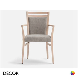 1 A 2 Palma - Suri Soft Dining Chair with Armrests in Designer Fabrics & Classic Eco Leathers - Made for You - Décor for Business 1 A 2 Palma - Suri Soft Dining Chair with Armrests in Designer Fabrics & Classic Eco Leathers - Made for You - Décor for Business