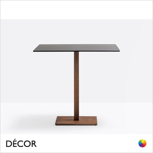 Pedrali - Inox Square Dining Table Base - In Antique Brass, Brushed Bronze, Antique Copper, Corten Steel, Brushed & Polished Steel & Powder-Coated Steel in Designer Neutral Tones - Décor for Business Pedrali - Inox Square Dining Table Base - In Antique Brass, Brushed Bronze, Antique Copper, Corten Steel, Brushed & Polished Steel & Powder-Coated Steel in Designer Neutral Tones - Décor for Business