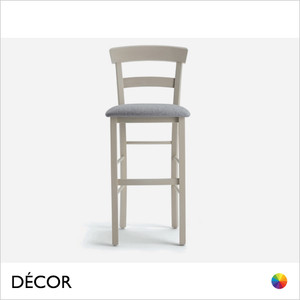1A1 Palma Neo Classic - Roma Bar Stool - In Designer Fabrics & Eco Leathers, Bar & Counter Heights - Made for You - Décor for Business 1A1 Palma Neo Classic - Roma Bar Stool - In Designer Fabrics & Eco Leathers, Bar & Counter Heights - Made for You - Décor for Business