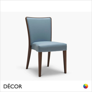 Nob Stackable Dining Chair in Designer Fabrics & Eco Leathers Nob Stackable Dining Chair in Designer Fabrics & Eco Leathers