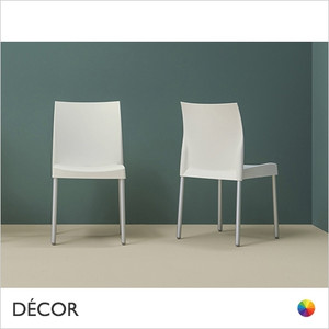 1A1 Ice Stackable Dining Chair, Polypropylene - In Designer Colours & Neutral Tones - Décor for Business 1A1 Ice Stackable Dining Chair, Polypropylene - In Designer Colours & Neutral Tones - Décor for Business