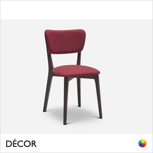 1 A  2 Origins 1971 - Capitol Dining Chair with a Slim Upholstered Seat in Designer Fabrics & Eco Leathers - Made for You - Décor for Business