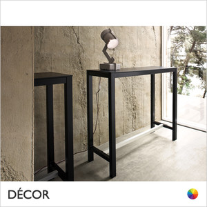 Banket Poseur Table with Compact Laminate Top, Rectangular - In Designer Neutral Tones - Décor for Business Banket Poseur Table with Compact Laminate Top, Rectangular - In Designer Neutral Tones - Décor for Business