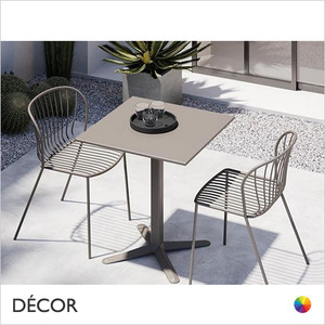 11 Amitha Stackable Dining Chair with a Powder Coated Wire Frame - In Designer Colours & Neutral Tones - Décor for Business