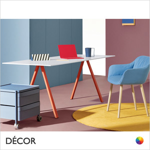 Pedrali - Arki Rectangular Desk with a Powder Coated Frame and a Solid Laminate Top, 5 Sizes - Décor for Business Pedrali - Arki Rectangular Desk with a Powder Coated Frame and a Solid Laminate Top, 5 Sizes - Décor for Business