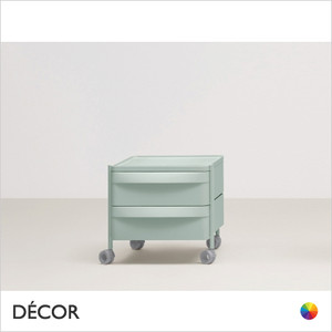 Pedrali - Boxie Office Storage with Two Drawers - Powder Coated Steel & Polypropylene - In Designer Colours - Décor for Home & Business Pedrali - Boxie Office Storage with Two Drawers - Powder Coated Steel & Polypropylene - In Designer Colours - Décor for Home & Business