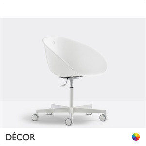 Pedrali - Gliss Office Chair, Technopolymer - In Designer Neutral Tones - Décor for Home & Business Pedrali - Gliss Office Chair, Technopolymer - In Designer Neutral Tones - Décor for Home & Business