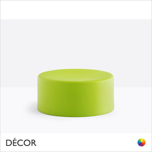 P1 Pedrali - Wow Pouffe, Large Round, Polypropylene - In Designer Colours & Neutral Tones - Décor for Home & Business P1 Pedrali - Wow Pouffe, Large Round, Polypropylene - In Designer Colours & Neutral Tones - Décor for Home & Business