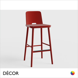 11 Décor Select - Tablet Bar Stool in Natural or Stained Ash, Bar and Counter Heights - In Designer Wood Stain Colours - Décor Business 11 Décor Select - Tablet Bar Stool in Natural or Stained Ash, Bar and Counter Heights - In Designer Wood Stain Colours - Décor Business