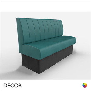 Battersea 3 Seat 1500mm Banquette Bench - Fluted, Standard-Height Backrest - Décor for Business Battersea 3 Seat 1500mm Banquette Bench - Fluted, Standard-Height Backrest - Décor for Business
