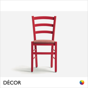 1 A  1 Palma Neo Classic - Bistro Venezia Dining Chair with a Seat Pad in Designer Colours from the Surround Eco Leather Collection - Décor for Business