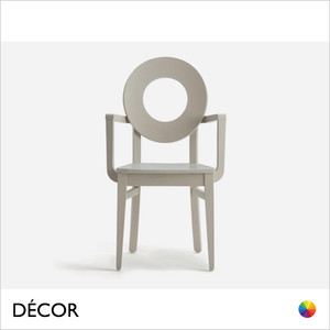 1 A 2 Palma - Dea Dining Chair with Armrests and a Wooden Seat Made for You - Décor for Business 1 A 2 Palma - Dea Dining Chair with Armrests and a Wooden Seat Made for You - Décor for Business
