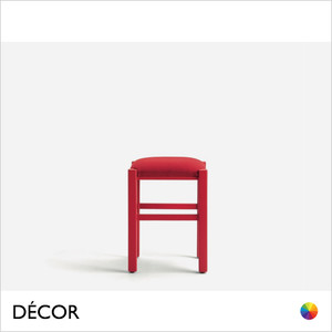 Palma Neo Classic - Rustica Low Stool - In Designer in Fabrics & Classic Eco Leathers - Made for You - Décor for Business Palma Neo Classic - Rustica Low Stool - In Designer in Fabrics & Classic Eco Leathers - Made for You - Décor for Business