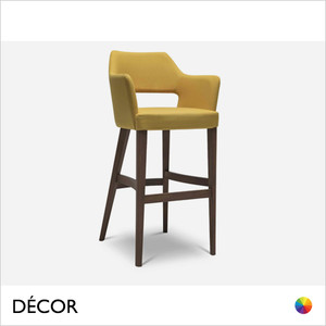 Origins 1971 - Emily Bar Stool in Designer Fabrics & Eco Leathers, Bar & Counter Heights - Made for You - Décor for Home & Business Origins 1971 - Emily Bar Stool in Designer Fabrics & Eco Leathers, Bar & Counter Heights - Made for You - Décor for Home & Business