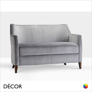 Icon Chairs - Sofia Two-Seater Sofa with Square Legs - In Designer Fabrics & Eco Leathers - Décor for Business Icon Chairs - Sofia Two-Seater Sofa with Square Legs - In Designer Fabrics & Eco Leathers - Décor for Business