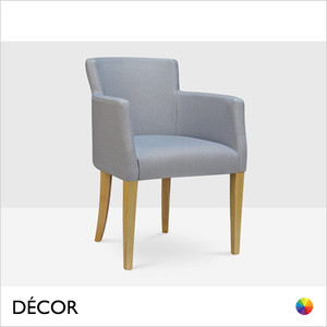 Icon Chairs - Lido P Dining Chair with Armrests and Square Legs - In Designer Fabrics & Eco Leathers - Décor for Business Icon Chairs - Lido P Dining Chair with Armrests and Square Legs - In Designer Fabrics & Eco Leathers - Décor for Business