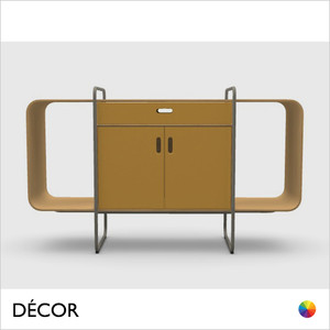 Midj - Apelle Sideboard - Hide or Tuscan Hide Doors and Drawer Front in Designer Colours - Décor for Designers Midj - Apelle Sideboard - Hide or Tuscan Hide Doors and Drawer Front in Designer Colours - Décor for Designers